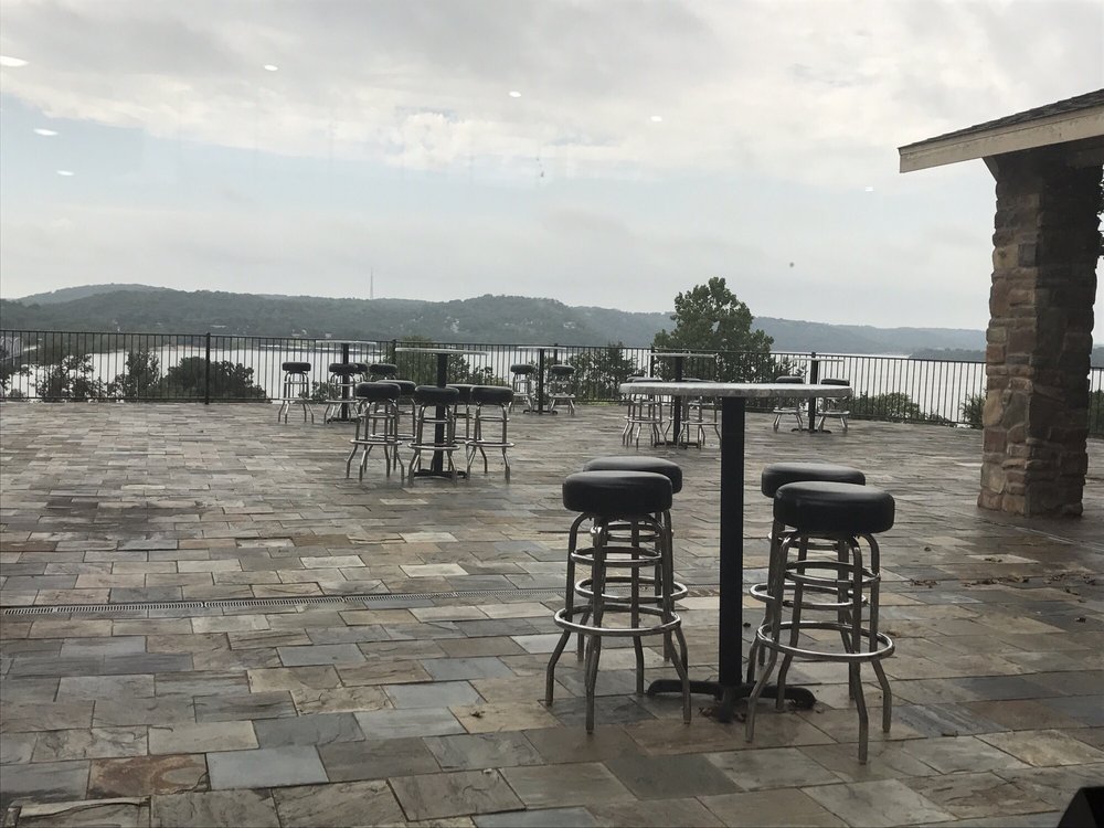 View Out Window Of Restaurant Lake Yelp Photo Of Bridge View Coffee Bar Kimberling City Mo United States