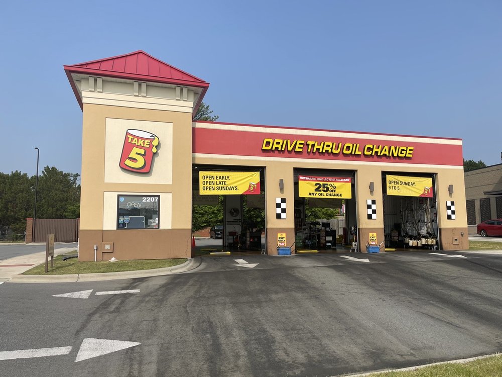 Take 5 Oil Change