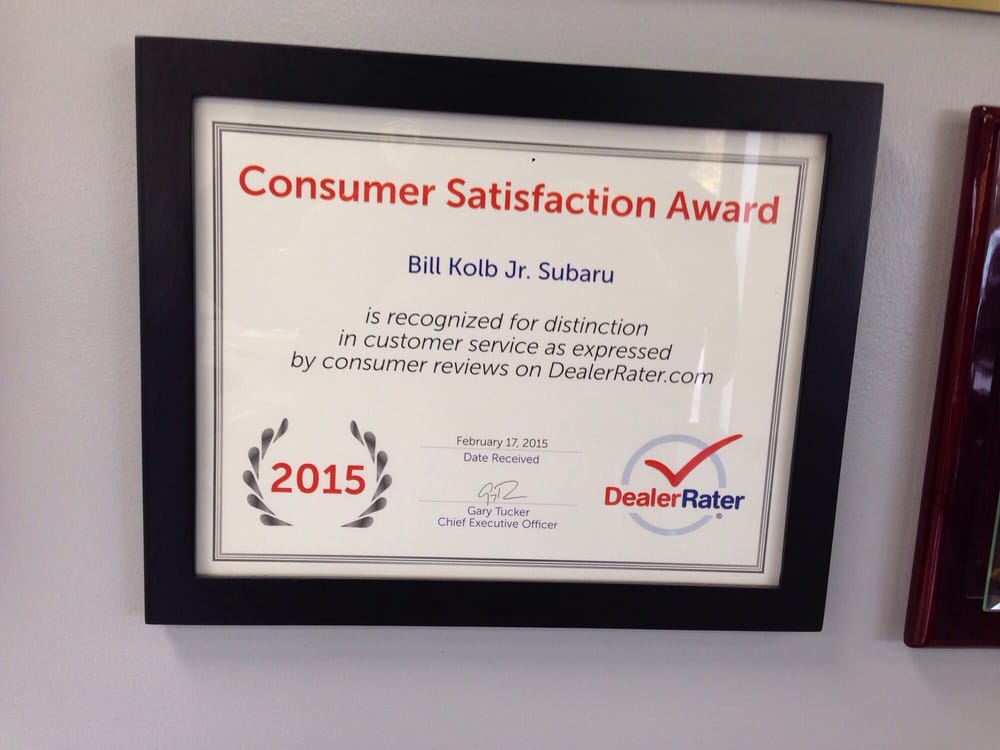 Bill kolb subaru coupons