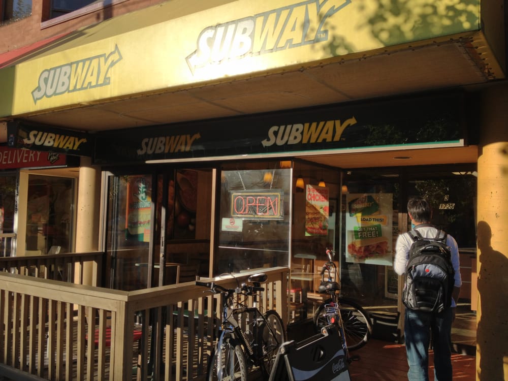 Subway Sandwiches 1725 Robson Street, West End, Vancouver, BC