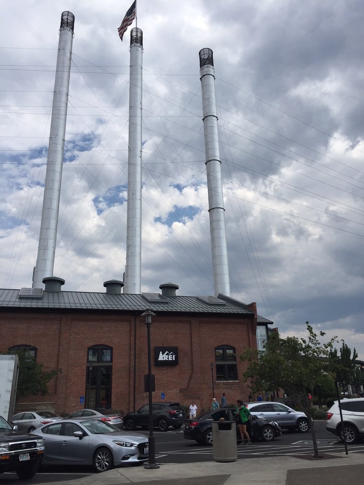 The old mill is now REI. - Yelp