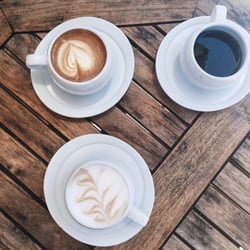 Photo of Tootsies - Palo Alto, CA, United States. House Coffee + Latté + Cappuccino