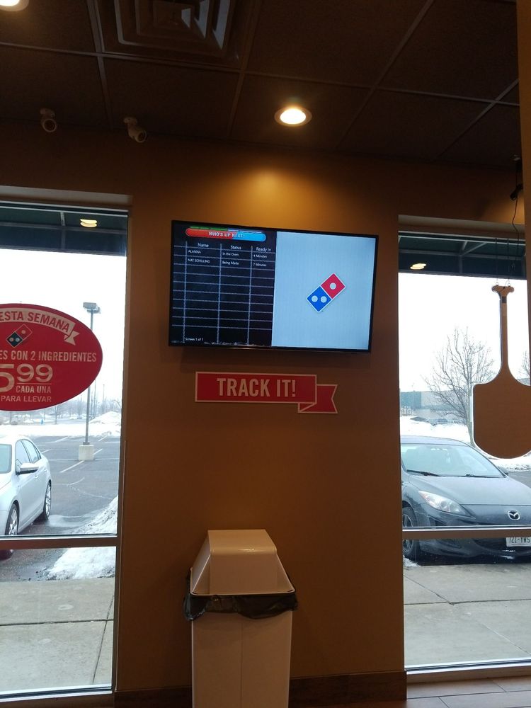 Domino’s Pizza Pizza 2088 Milwaukee Ave, Burlington, WI