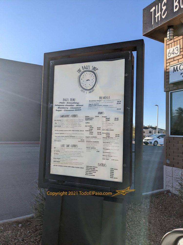 The Bagel Shop To Go