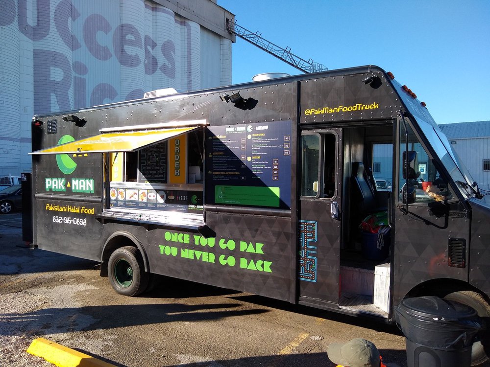Pak Man Food Truck Trucks Sixth Ward Houston Tx Pak Man Food