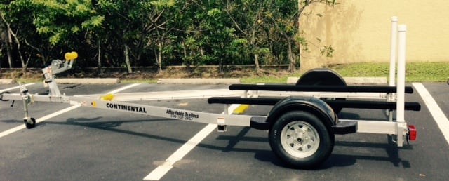 Continental Trailer Model As1616 Aluminum Skiff Frame
