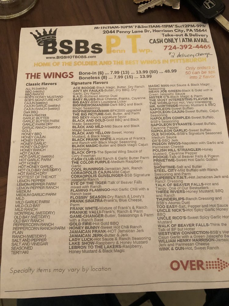 Big Shot Bob's House Of Wings Big Shot Bob's House Of Wings