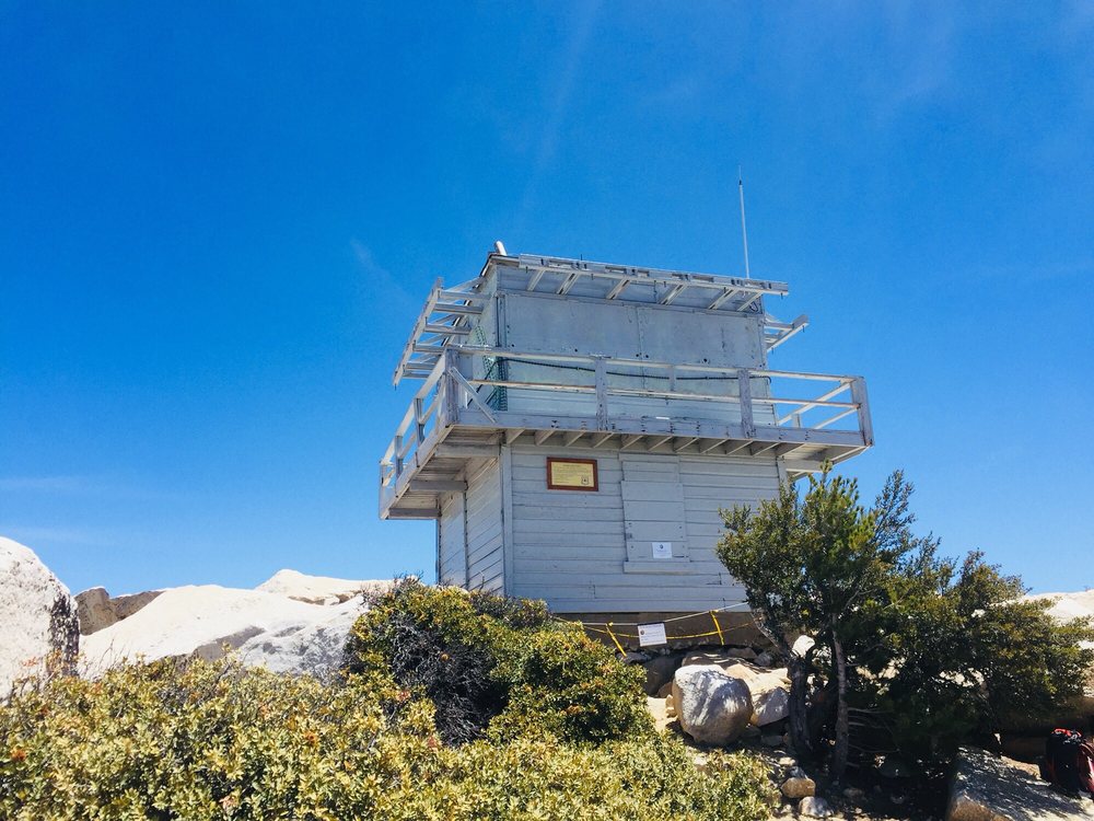 Photo of Tahquitz Peak via Devil's Slide Trail - Idyllwild-Pine Cove, CA, United States. Fire watch!