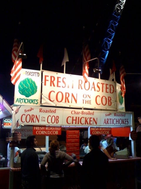 Fresh Roasted Corn On The Cobb Fresh Roasted Corn On The Cobb