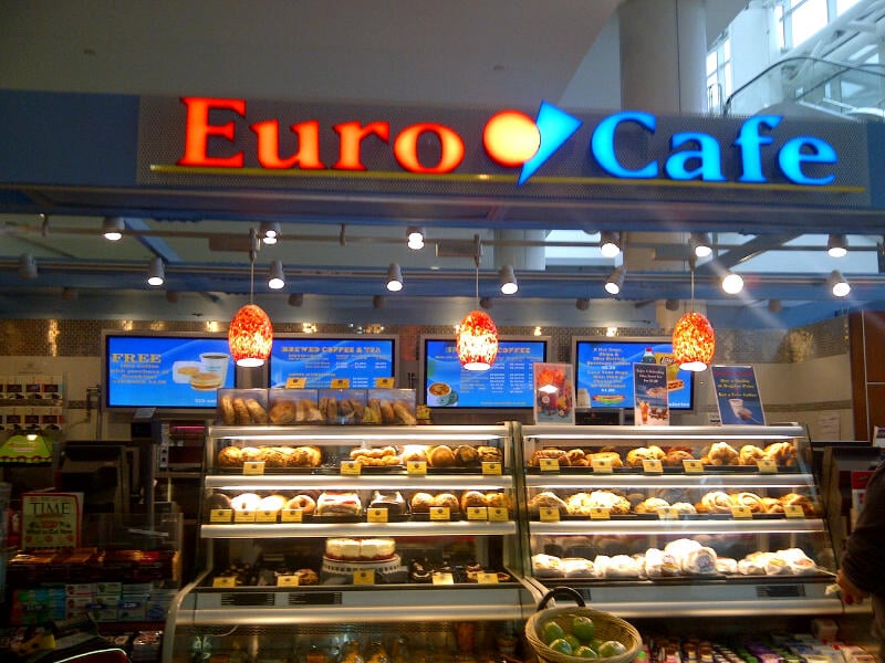 Euro Café Cafes Terminal 1, JFK Airport, Jamaica, NY Restaurant