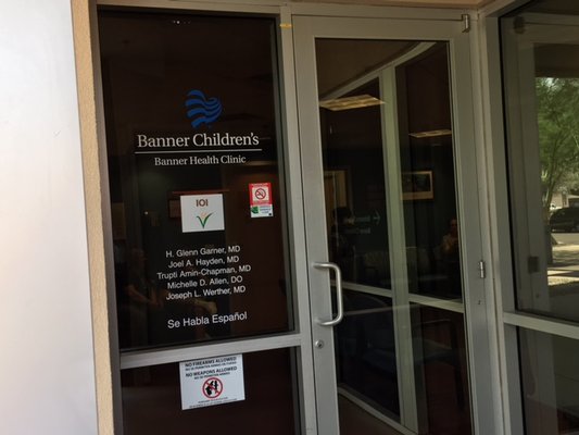 Banner Children S Specialists Paediatricians 1920 N Higley Rd
