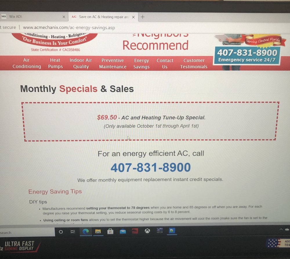 image of business Ac Mechanix Heat & Air