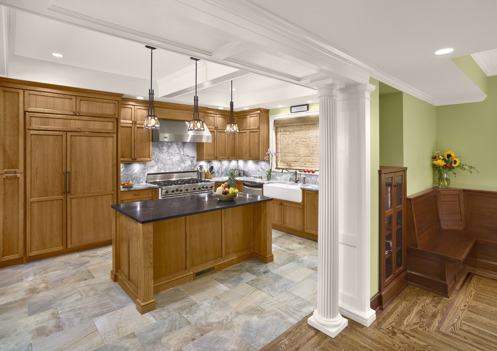 Interior Renovation With Gany Details Coffered Ceilings And Photo Of Master Remodelers Pittsburgh Pa United States Interior Renovation With Gany