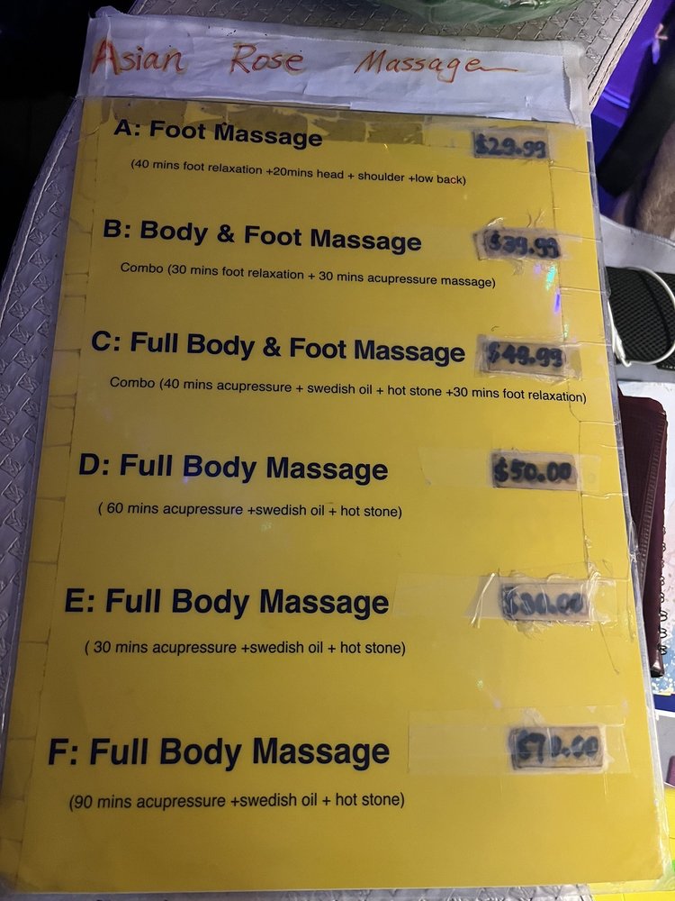 Asian Rose Massage