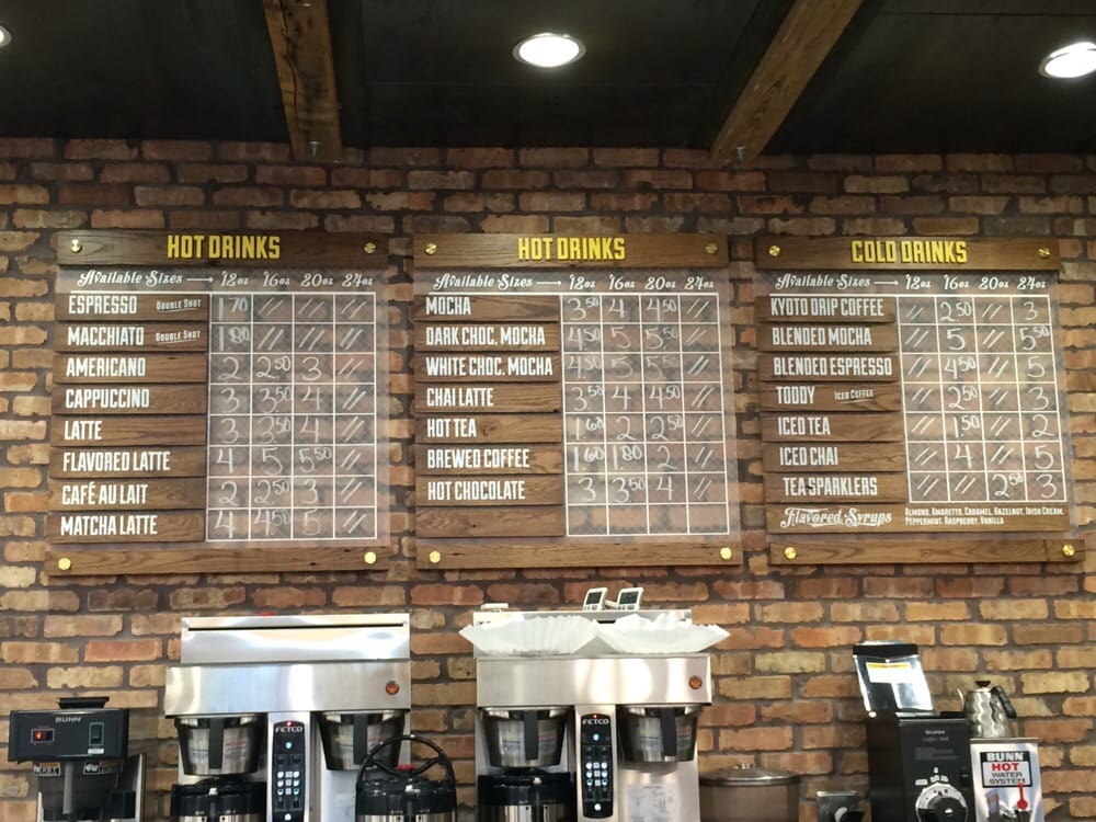coffee bar menu yelp whole food coffee bar