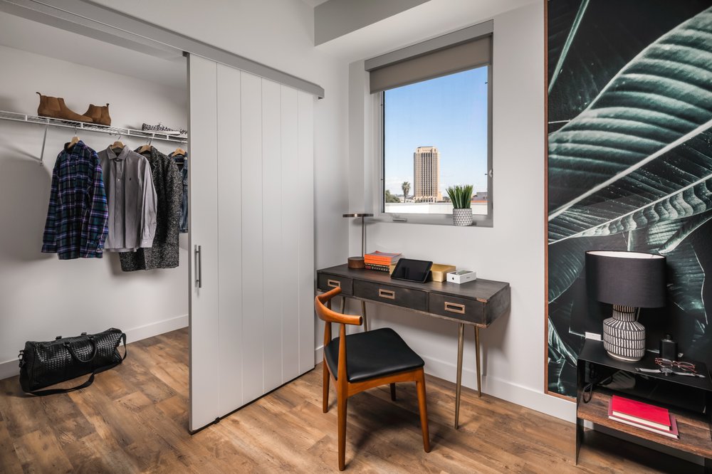 Photo of LA Plaza Village Apartments - Los Angeles, CA, United States. 1x1 Bedroom/Closet