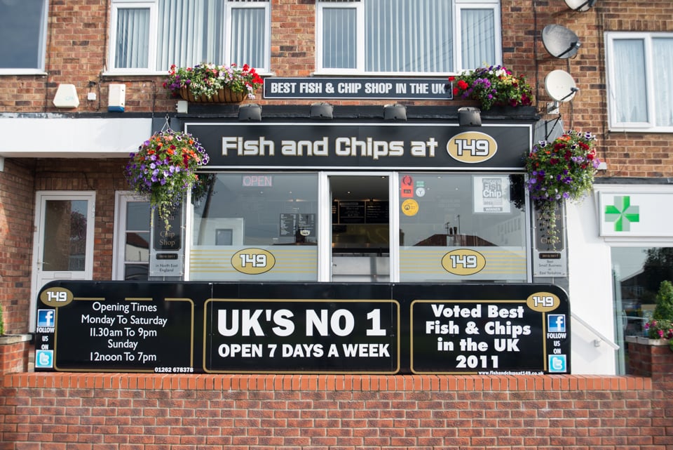 Fish & Chips at 149 Fish & Chips 149 Marton Road, Bridlington, East Riding of Yorkshire