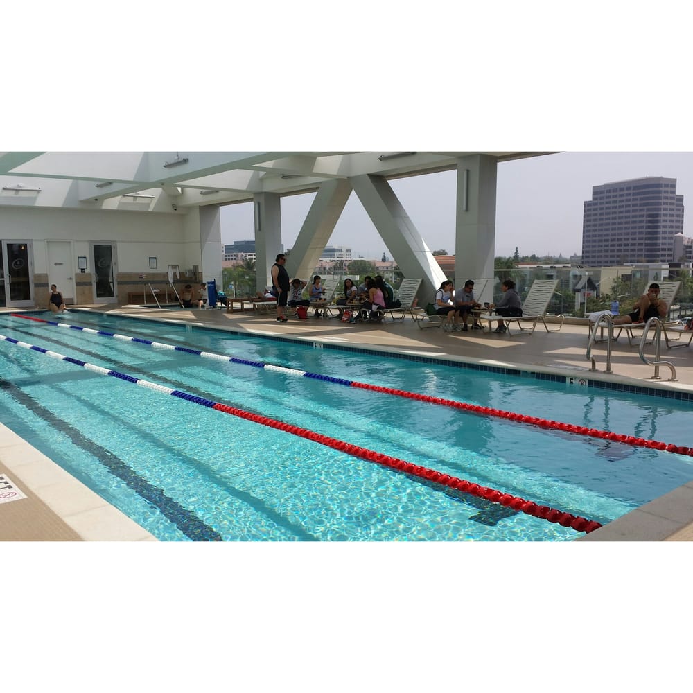 Rooftop outdoor pool! Yelp