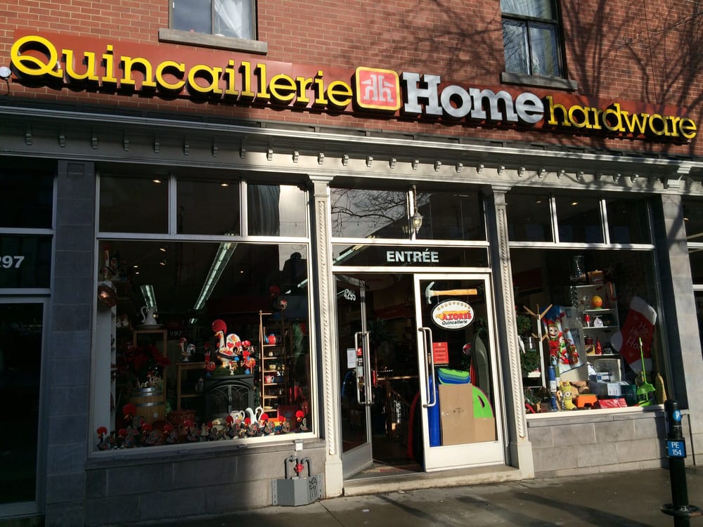 Quincaillerie Home Hardware Hardware Stores 4299 Boulevard SaintLaurent, PlateauMontRoyal