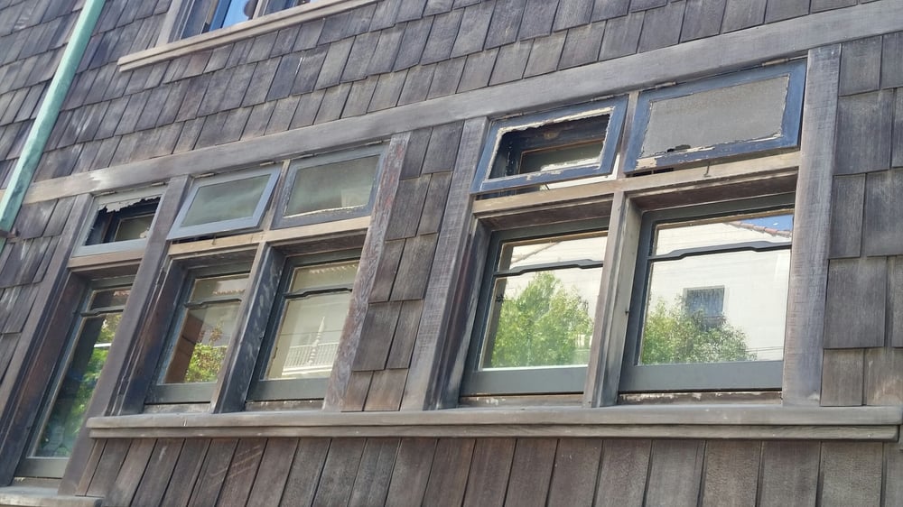 We Rescreened These Wood Windows On This 100 Year Old Historical Photo Of Mobile Window Screen Repair Services Danville Ca United States We