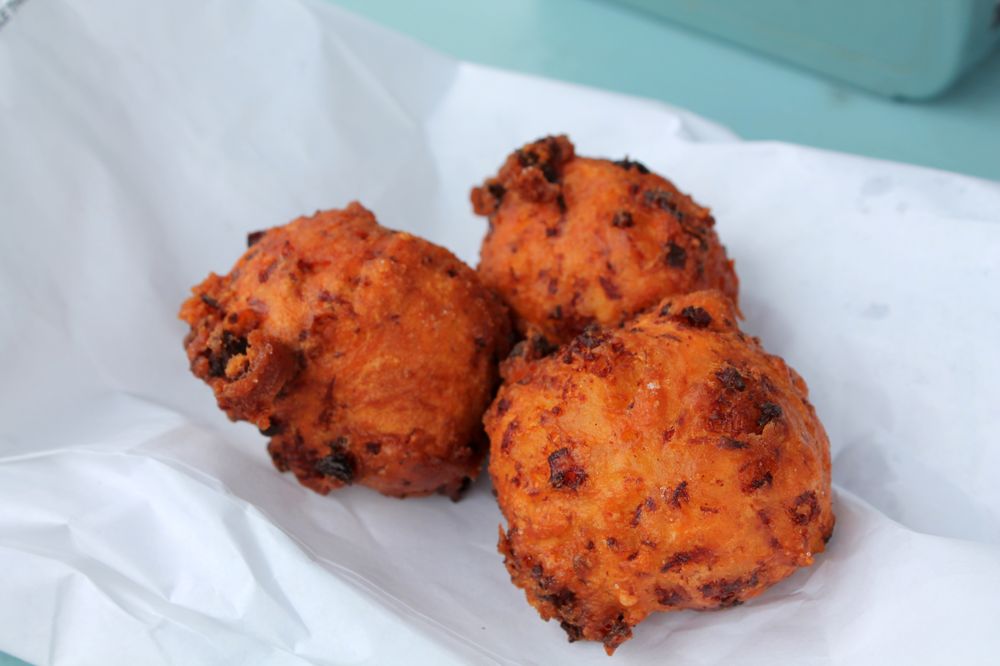 Clam cakes (part of chowder and cakes combo) Yelp