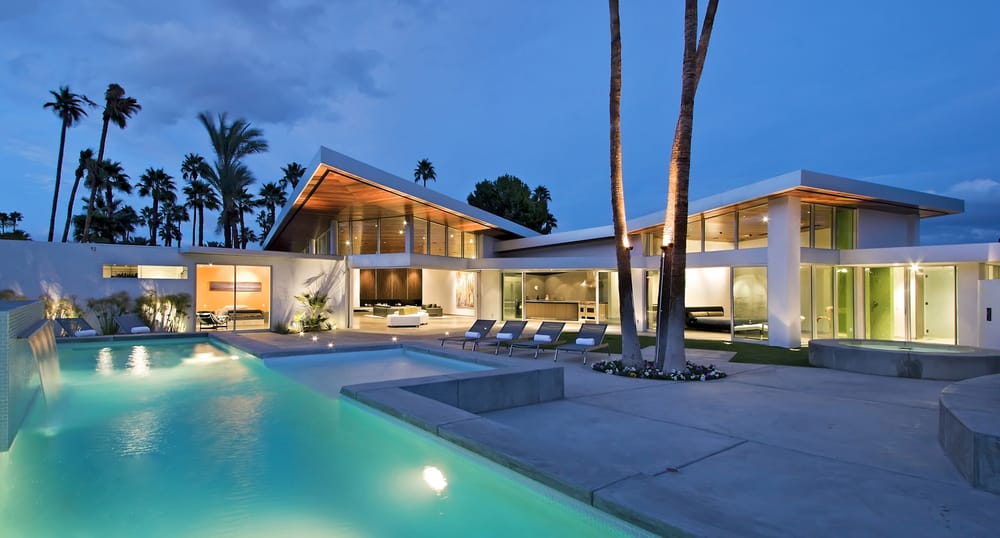 Famous Steel Gl Home In Palm Springs Fleetwood Windows Photo Of Palm Springs Door Window Ca United States