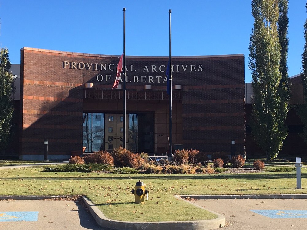 Provincial Archives of Alberta Libraries 8555 Roper Road NW