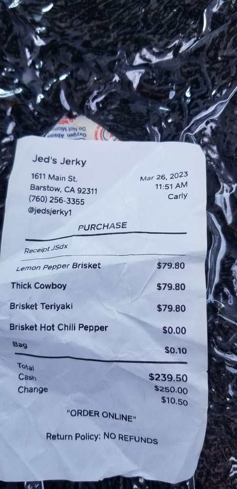 Jedidiahs Jerky
