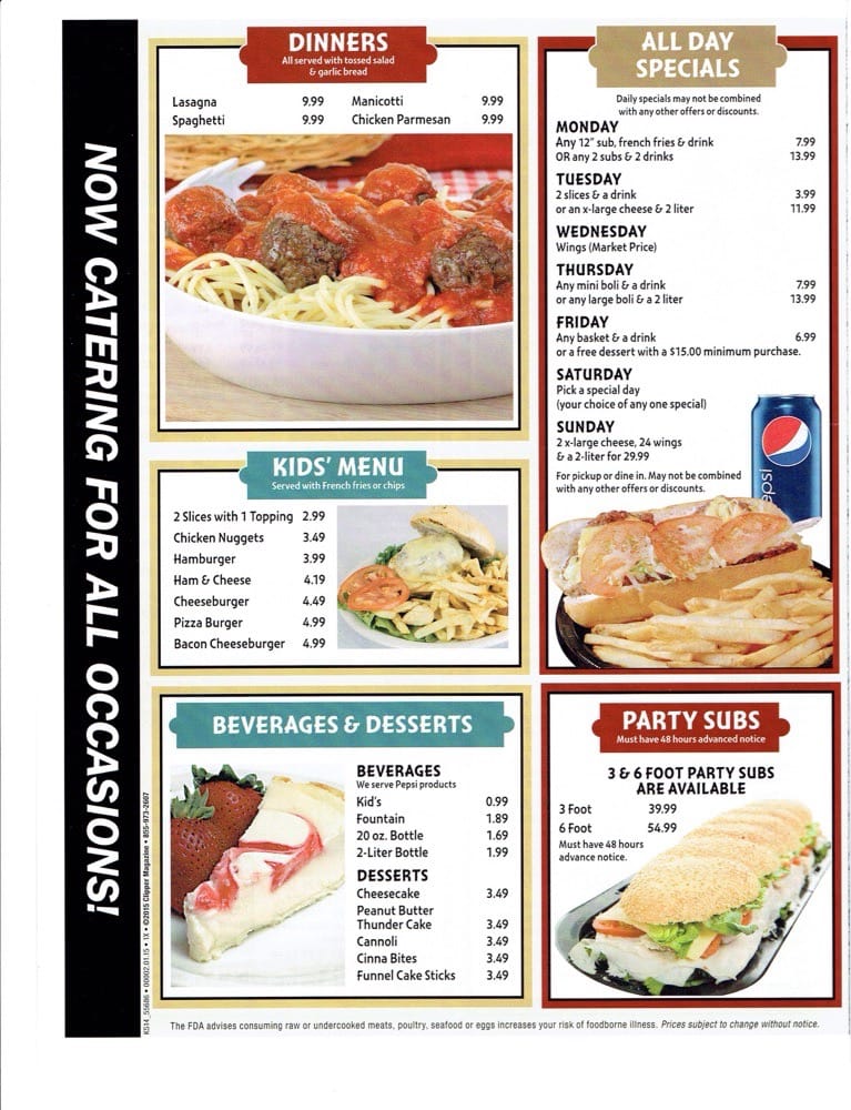 The Pizza Box & Hoagie Shop, Manchester Roadtrippers