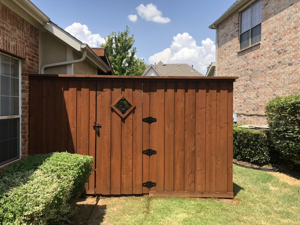 Brown Custom Fencing