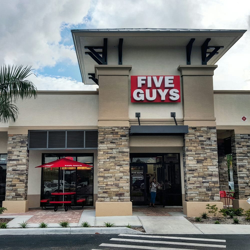 Five Guys Burgers 7335 Radio Rd 109, Naples, FL Restaurant