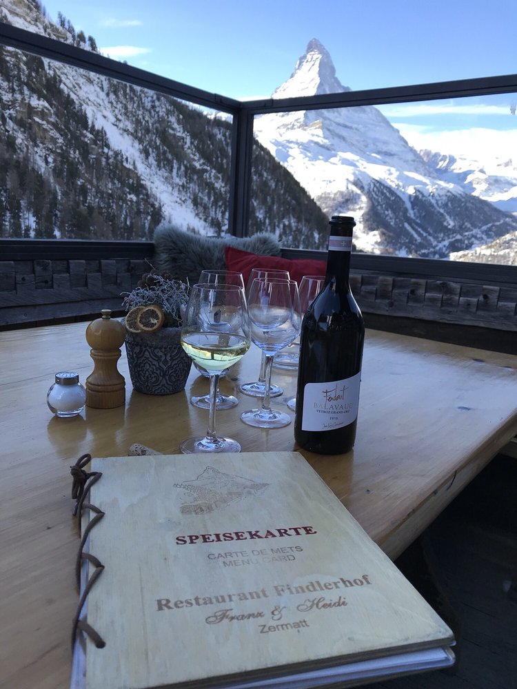 Findlerhof Swiss Food Findeln, Zermatt, Valais, Switzerland