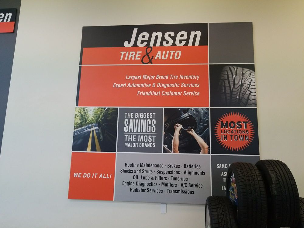Jensen Tire & Auto Tires 5115 N 108th St, West Omaha, Omaha, NE