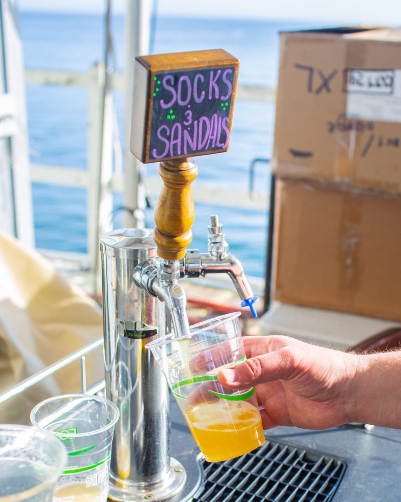 Humble Sea Beer Garden at the Wharf