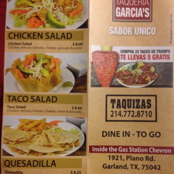 Taqueria Garcia’s - 11 Photos - Mexican - 1921 N Plano Rd, Garland, TX