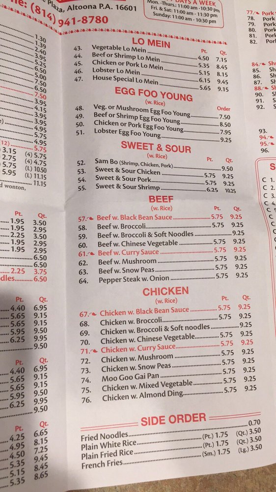 Great China Chinese Restaurant