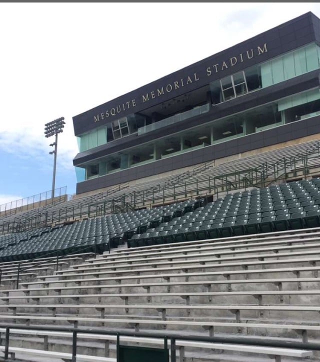 Mesquite Memorial Stadium Stadiums & Arenas 2411 W Scyene Rd