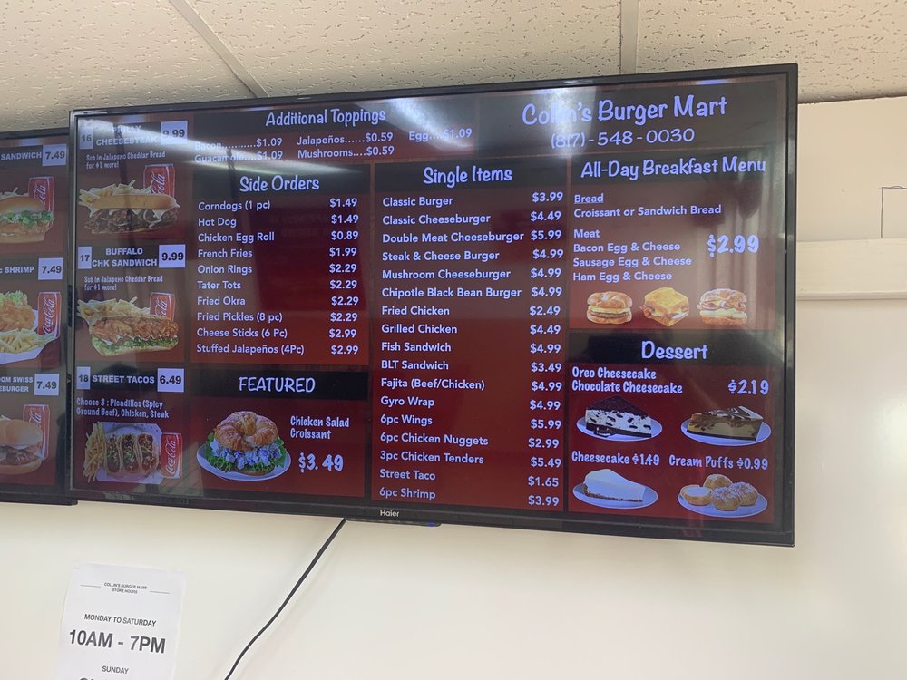 Collins Burger Mart