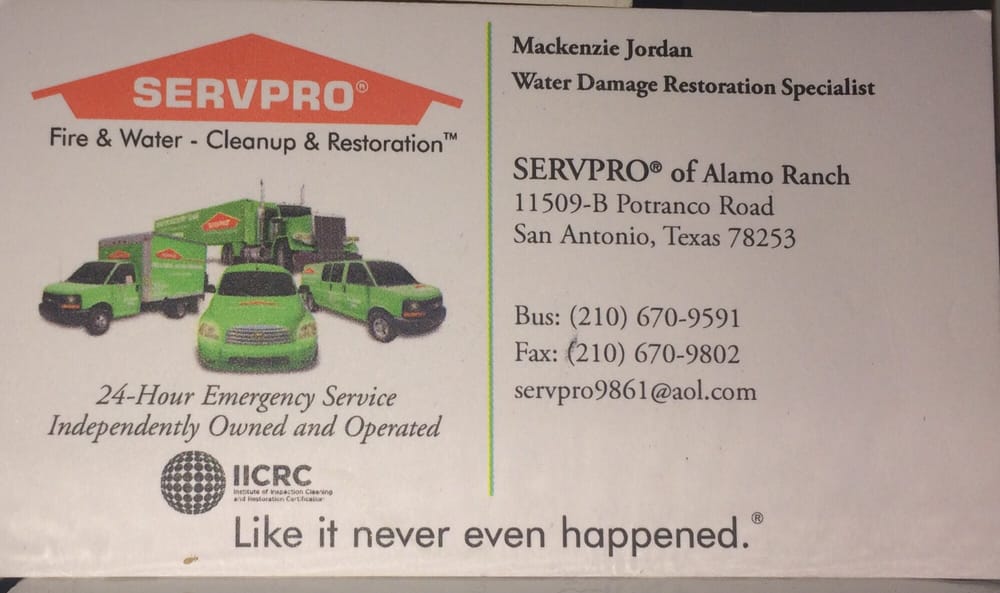 SERVPRO of Alamo Ranch