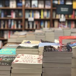 Photo of Politics & Prose - Washington, DC, United States. books galore