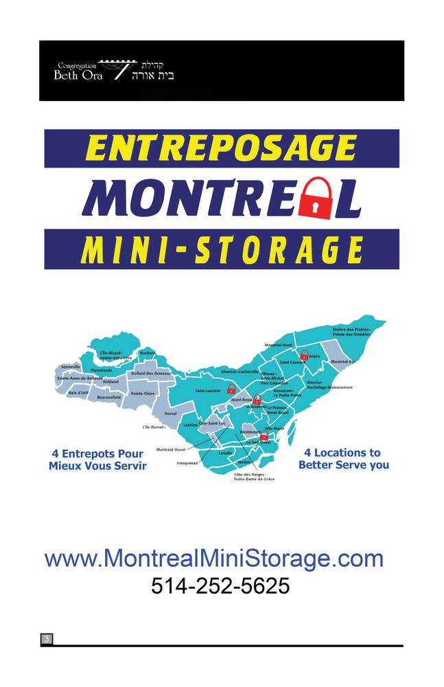 Entreposage Montreal Mini-Storage Bureau Chef Beaumont