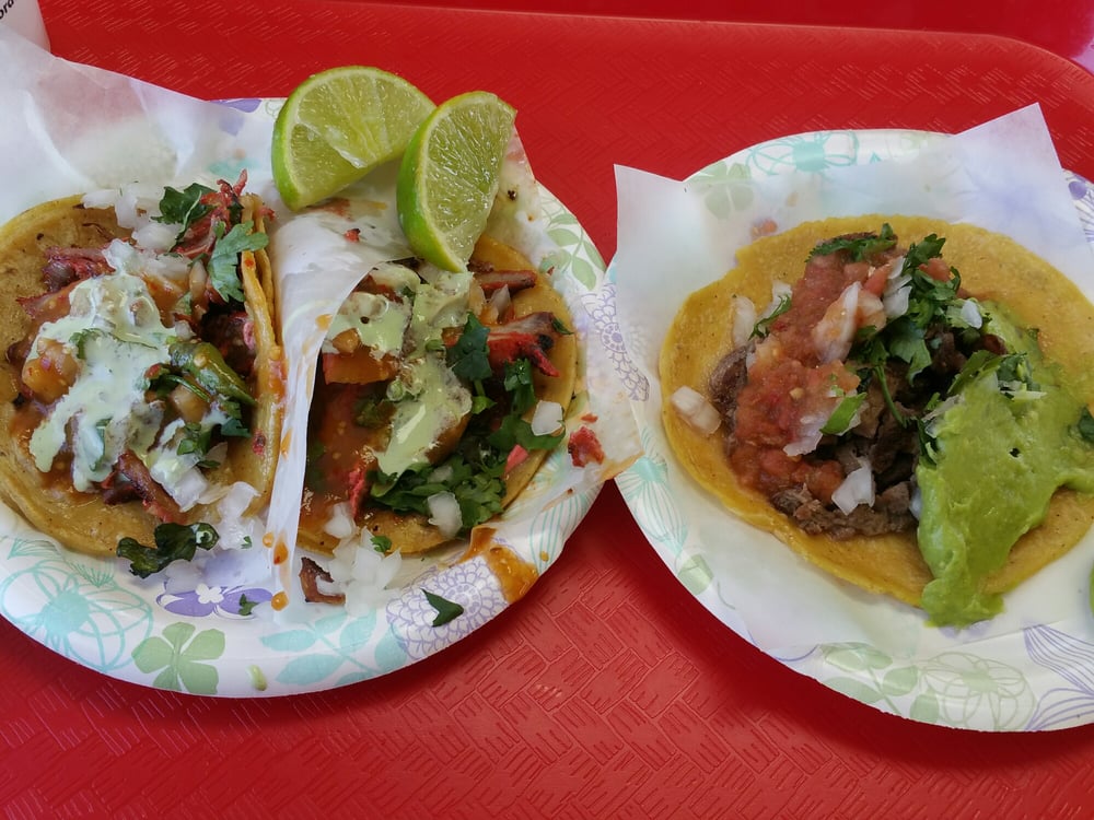Al pastor and asada tacos. Yelp