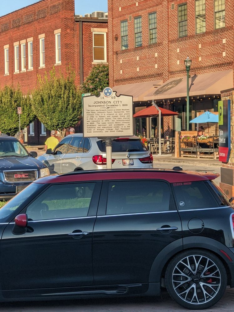 Johnson City Historical Marker