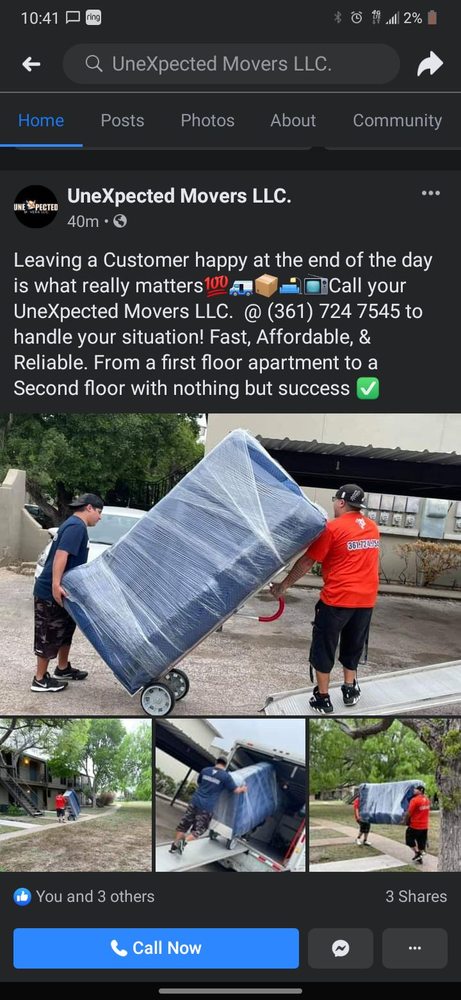 Unexpected Movers