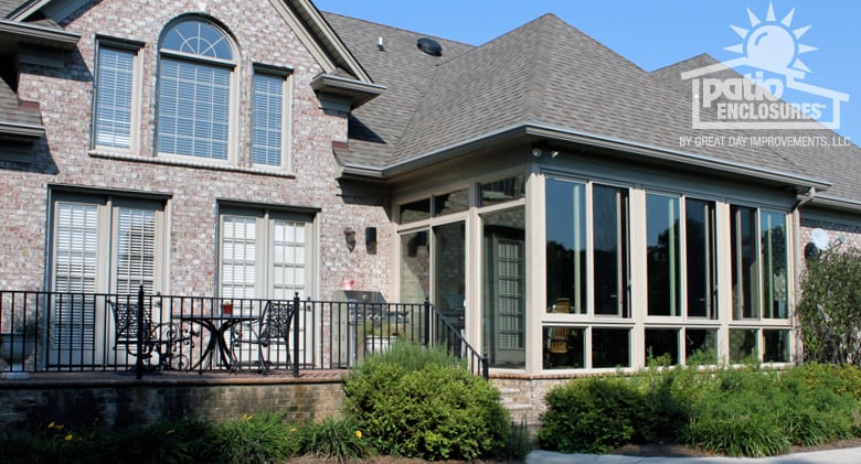 Patio Enclosures By Great Day Improvements Closed Windows Patio Enclosures By Great Day
