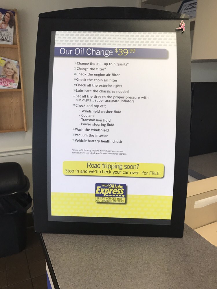 Tolsdorf Oil Lube Express