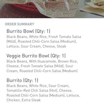 chipotle mexican grill 57 photos 119 reviews mexican 1132 s chipotle fax order form 2016