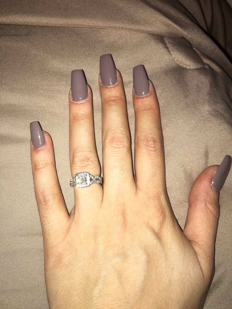 Fresh Coffin Style Nails 35 Full Set Yelp Photo Of Natural Nails Ii Elizabeth Nj United States Fresh Coffin Style