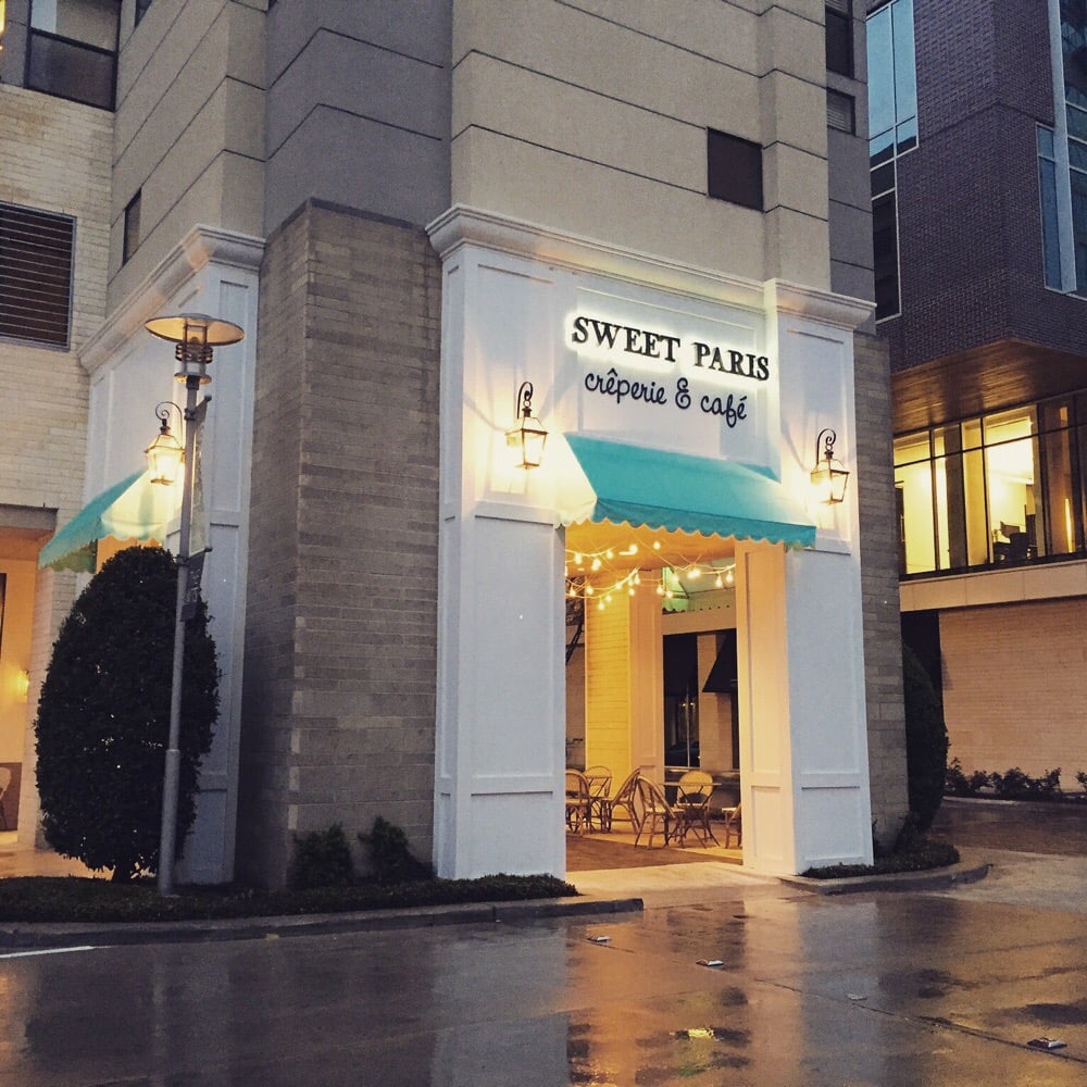 The entrance to the new Sweet Paris in CityCentre. Yelp