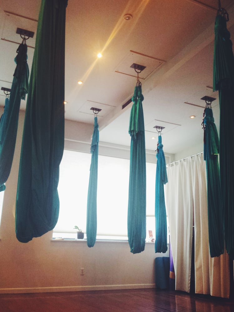Aerial yoga silks Yelp